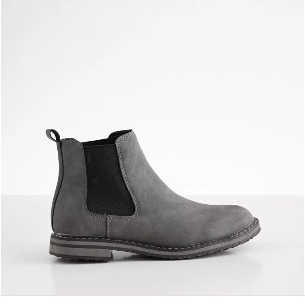 Crevo Blake Chelsea Boot Youth Boys 13 Charcoal Gray NWT Spring Boots Easter
